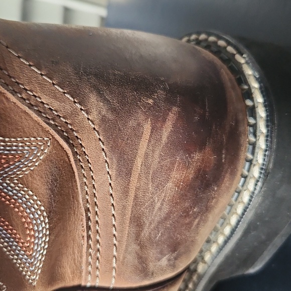 Ariat Driftwood Probaby Performance Boots Round Toe Brown - Picture 13 of 16